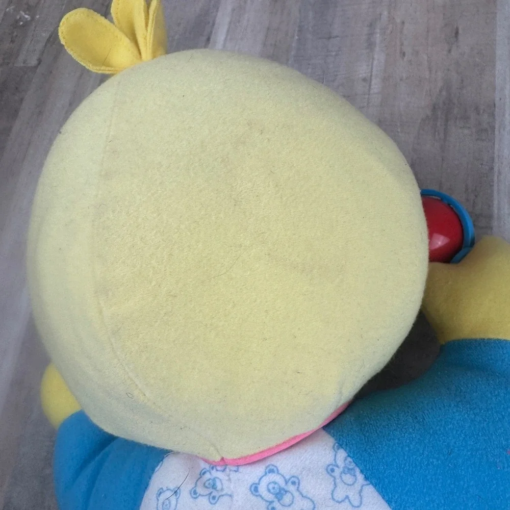 Vintage Big Bird Sesame Street Playskool Busy Bird Activity Sensor Toy Plush